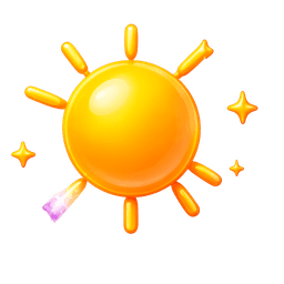 Sun illustration for the Vitamin D reminder