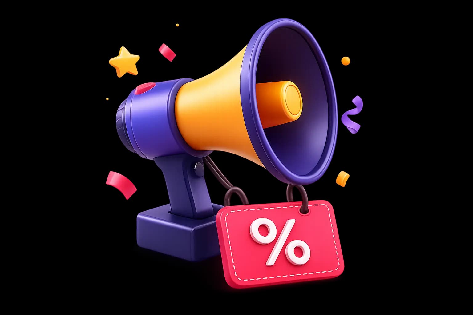 Promotions & Campaigns business feature illustration