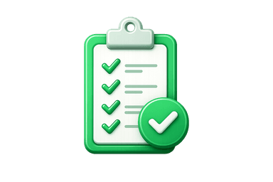 Pending personal tasks