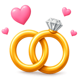 Wedding rings for an upcoming wedding anniversary