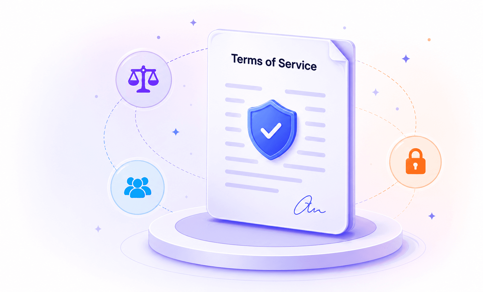 Yathrika Terms of Service document illustration
