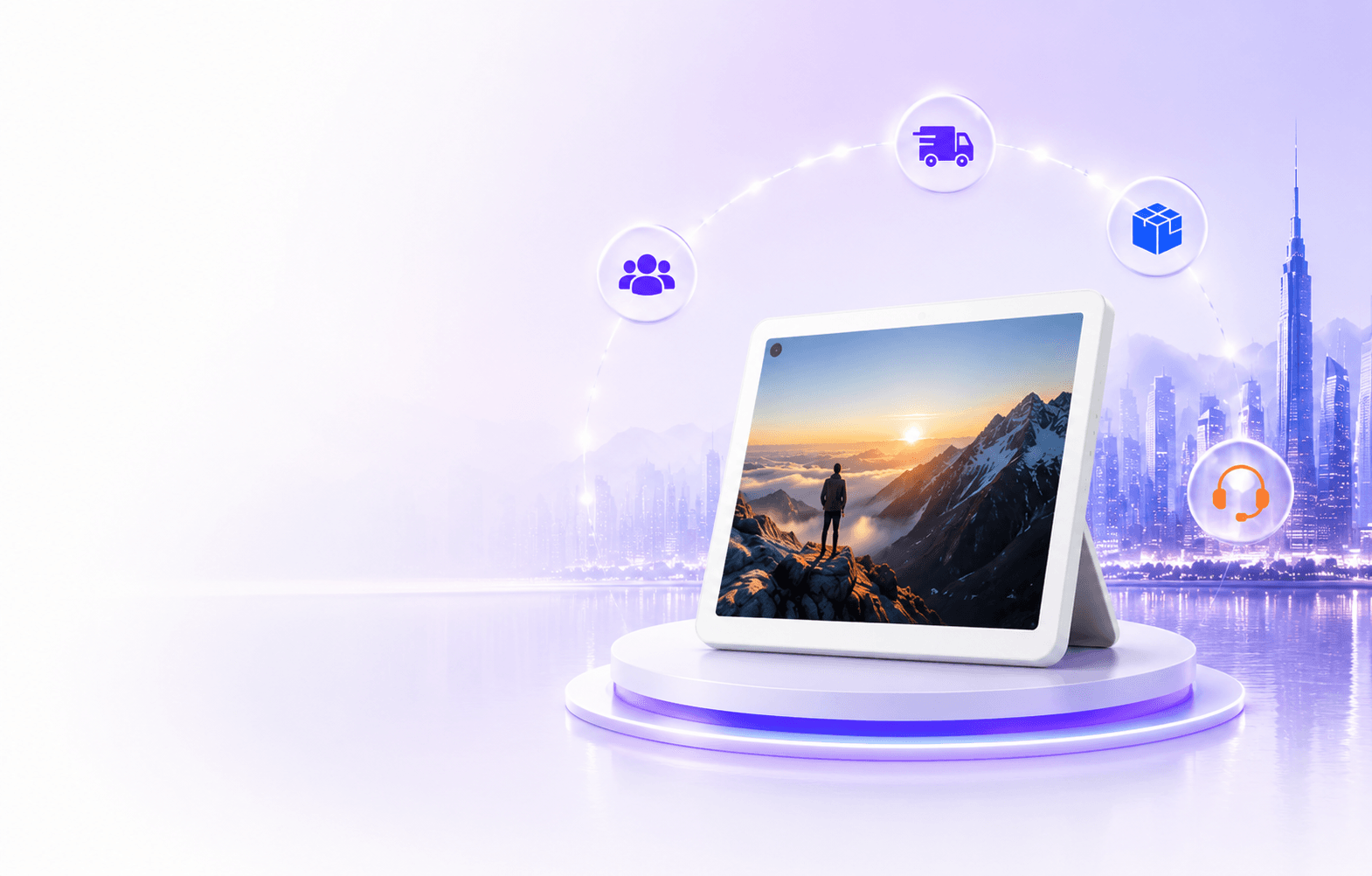 Yathrika smart display order tracking