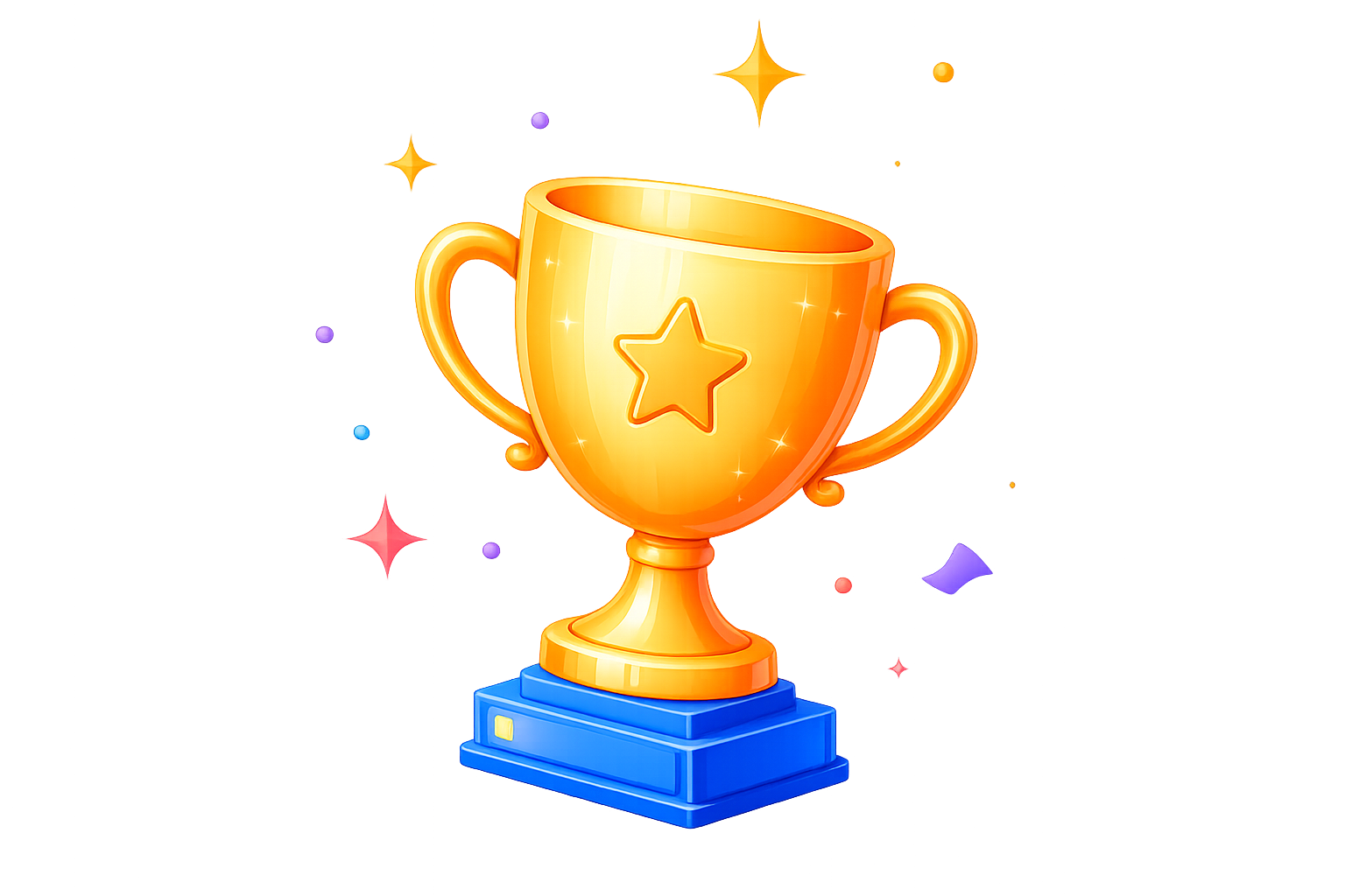 Quick quiz achievement trophy