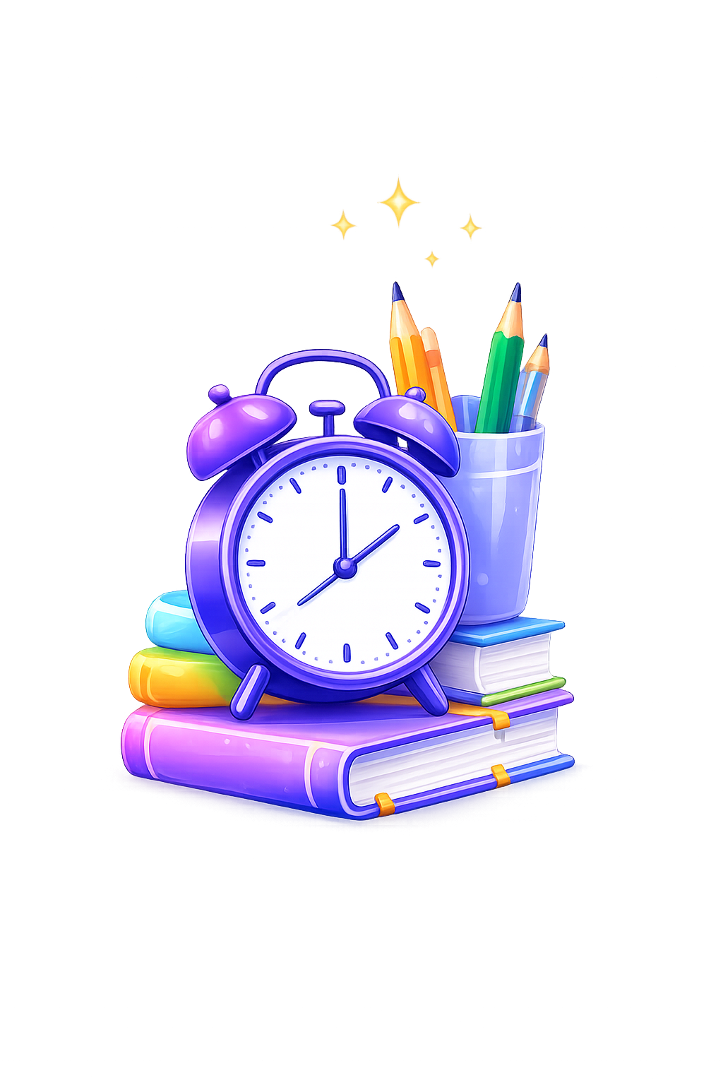 Student daily study schedule planner